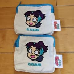 忍たま乱太郎　スクエアポーチ　きり丸2点セット