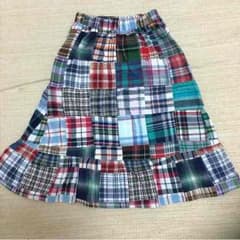 ロデオクラウンズKIDS☆パッチワークスカートのサムネイル