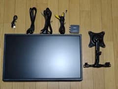 ハイエース用　ヘッドレスト取付　21.5インチモニターLCD-MF224EDBのサムネイル