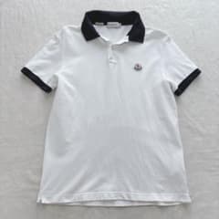 モンクレール MONCLER ポロシャツ 半袖 リンガー メンズ ワッペン