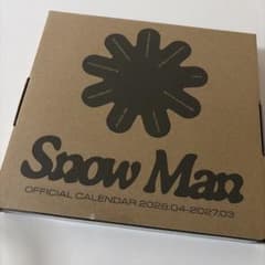 Snow Man 公式カレンダー 2026-2027のサムネイル