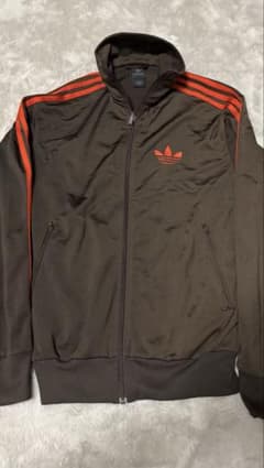 adidas 90s トラックジャケット　ブラウン/オレンジのサムネイル