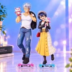 ナムコ限定 アンデッドアンラック アクリルスタンド2種 おでかけタイムのサムネイル