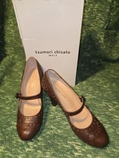 tsumori chisato パンプス ブラウン 23cmのサムネイル