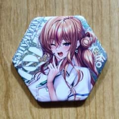 アマカノ 缶バッジくじ シークレット モエペディアキャラクターフェスティバル アマカノ 缶バッジくじ 柳木叶夢 モエペディアキャラクター