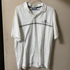 Sergio Tacchini ポロシャツ Lサイズ ストライプ SERGIO TACCHINI ポロシャツ ホワイト Lサイズ - メルカリ