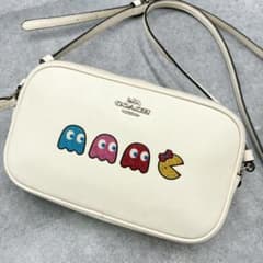 ✨稀少✨コーチ パックマン コラボ クロスボディ ダブルファスナー 