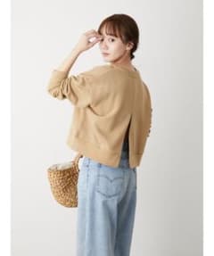 【la peau de gem.×Spick&Span】ZIPプルオーバー 定価14700円 新品 la peau de gem. × Spick&Span - メルカリ