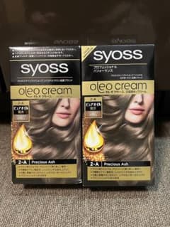 syoss オレオクリーム ヘアカラー 2A プレシャスアッシュ　2個セットのサムネイル