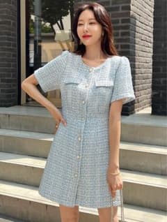 ツイードワンピース キャバドレスのサムネイル