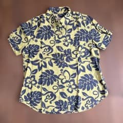 Jean Nassaus Aloha Cottage ハワイアンシャツ Mサイズのサムネイル