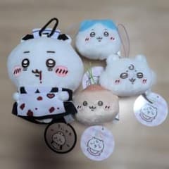 ちいかわ ぬいぐるみ マスコット 4点セット - メルカリ