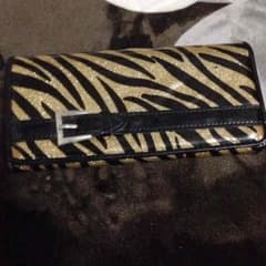 長財布 金色 ゼブラ☆のサムネイル