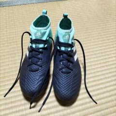 adidas サッカーシューズ スパイク 黒/ミント - メルカリ