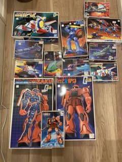 ガンダム　プラモデル　旧キット　セット　　17点のサムネイル