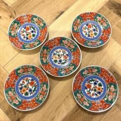 美濃焼 京紫龍峰 小皿 5枚 飾り皿 古伊万里錦 色絵 豪華絢爛 - メルカリ