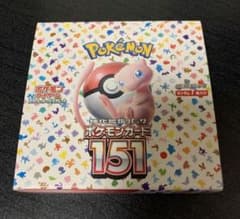 ポケモンカード 151ボックス シュリンクなし。のサムネイル