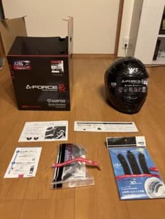 WINS A-FORCE RRフルフェイスヘルメットカーボンs未使用品開封済