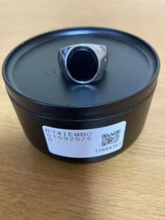 TOM WOOD oval black onyx ring  size60のサムネイル