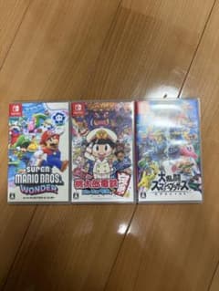 シ*ん様 Switch スマブラ&桃鉄&マリオワンダーセット - メルカリ