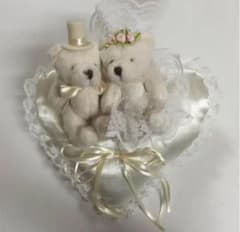 リングピロー　結婚式　指輪交換のサムネイル