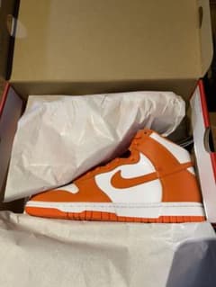 値下げ！NIKE DUNK HIGH ORANGE BLAZEのサムネイル