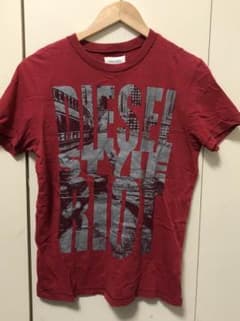 【引越しSALL】ディーゼル DIESEL Tシャツ 赤のサムネイル