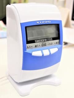 ☆美品 清掃済 ニッポー タイムレコーダー タイムボーイ8プラス 新品
