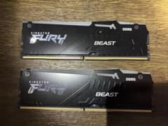 Kingston FURY BEAST DDR5 メモリー16GB(8GB×2)のサムネイル