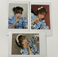 梅田みゆ　つどい衣装チェキ　3枚セットのサムネイル