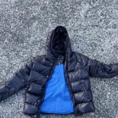 Cinema 黒 ダウンジャケット Lサイズ - メルカリ