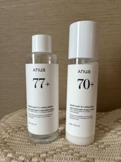 anua 77%化粧水　70%乳液　セット【即発送】のサムネイル