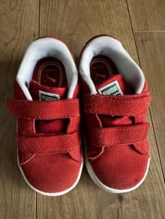 PUMA キッズ スニーカー レッドのサムネイル