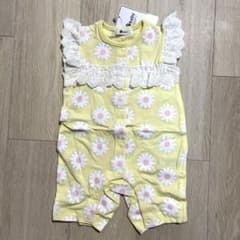【新品未使用】べべ　ロンパース80のサムネイル