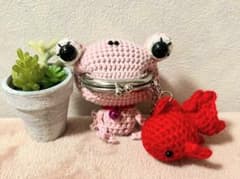 カエルのがま口  とも 様専用のサムネイル