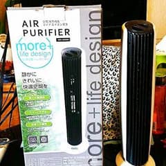AIR PURIFIER 空気清浄機＆マイナスイオン発生のサムネイル