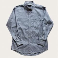 00's Burberry London Stripe L/S shirt 古着