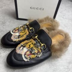 グッチ　GUCCI ホースビット　プリンスタウン　レザーミュール　タイガー刺繍 m57088042006_1.jpg?1758586381