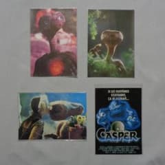 映画 E.T. CASPER キャスパー ポストカード スティーヴンスピルバーグ 