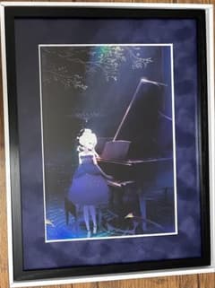 ブルーアーカイブ　空崎ヒナ　額装アート　額装イラスト「陽ひらく彼女たちの小夜曲」 ブルーアーカイブ ヒナ 額装イラスト 陽ひらく彼女たちの小夜曲