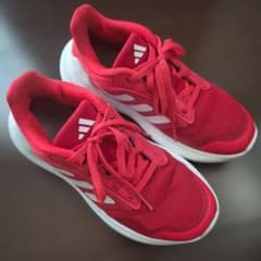 adidas キッズ スニーカー レッド22cm