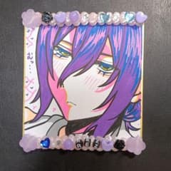 手描きイラスト 色紙 アート レゼ チェンソーマン ファンアート 一点物のサムネイル