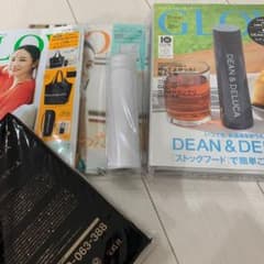 ディーン＆デェルーカ 保冷バック＆水筒  グロー8月号のサムネイル