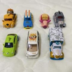 ディズニー　トミカ　プーさん　イーヨー　ピグレット　ティガー ディズニー トミカ まとめ売り 7点 プー ピグレット イーヨー ドナルド