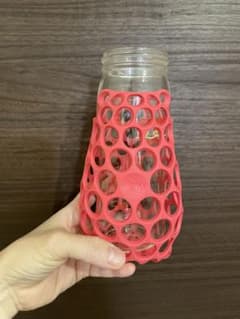 哺乳瓶　ハニカムカバーのサムネイル