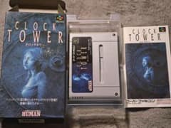 う*‼様 クロックタワー　CLOCKTOWER　スーパーファミコンソフトのサムネイル