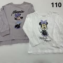GLOBAL WORK ミニー　Disney 長袖Tシャツ 2枚セット