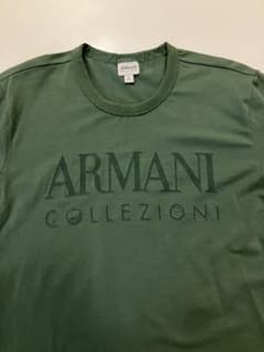 ✨極美品✨ARMANI COLLEZIONI グリーン Tシャツ 緑のサムネイル