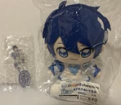 キャラ福くじ ピアプロ KAITO A賞 おすわりぬいぐるみ &アクスタ