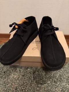 CLARKS ORIGINALS デザートトレック ブラック スエード新品未使用のサムネイル